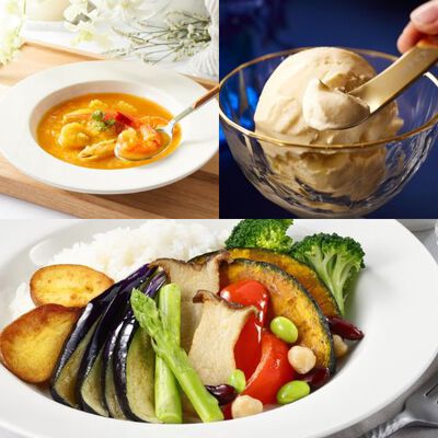 [春のおすすめ]お手軽 野菜カレーセット（冷凍食品）