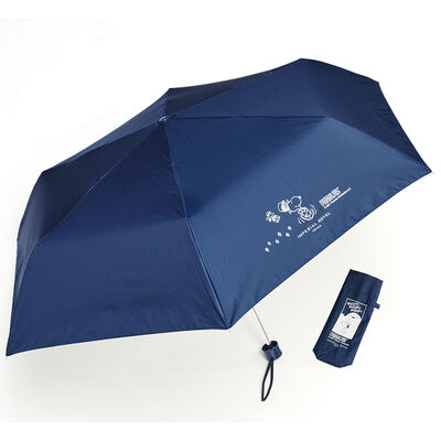 ドアマン・スヌーピー 晴雨兼用 折りたたみ傘