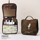 料理長スヌーピー トラベルポーチ （ST-41D）ダークブラウン