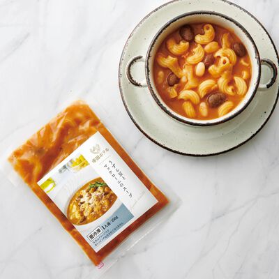 うずら豆とマッケローニのスープ（UZ-9）1袋（冷凍食品）