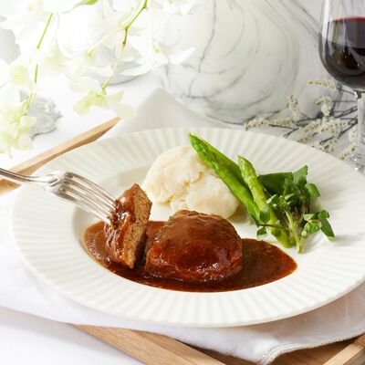 黒毛和牛のハンバーグデミグラスソース（KH-104）4箱（冷凍食品）