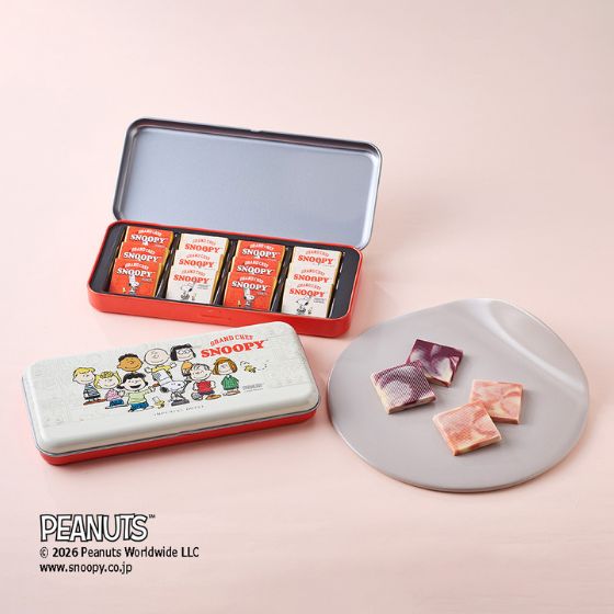 料理長スヌーピー プレートチョコレート（TA-18SV2）2種12個入