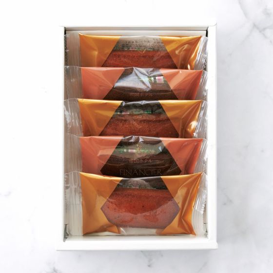 オリジナルラッピング付 フィナンシェ（FT-15BE）2種5個入