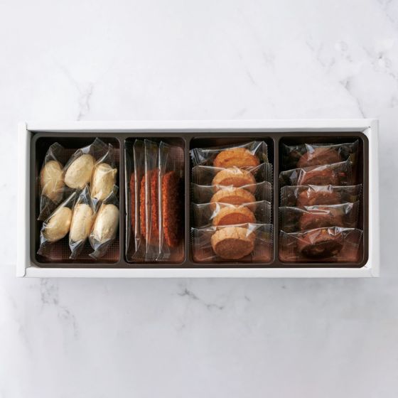 オリジナルラッピング付 クッキー（C-15BE）4種20個入