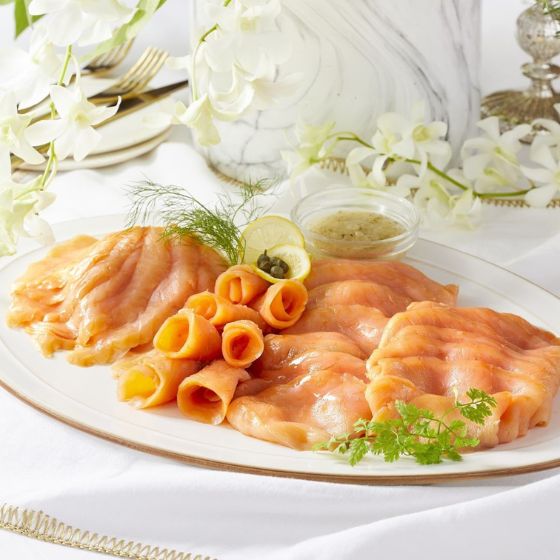 スモークサーモン（S-50BE）（冷凍食品）