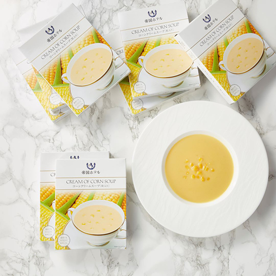 コーンクリームスープ［粒入り］1箱
