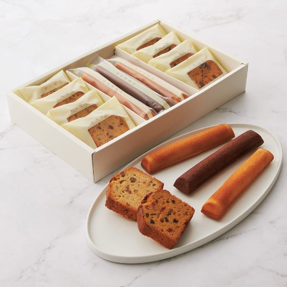 オリジナルラッピング付 焼菓子詰合せ（PP-50BE）5種14個入